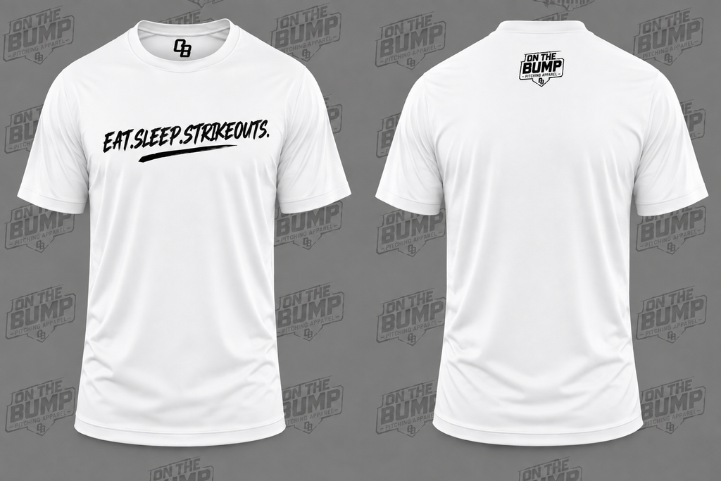 Eat. Sleep. Strikeouts. Tee