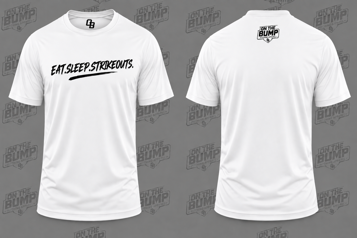 Eat. Sleep. Strikeouts. Tee