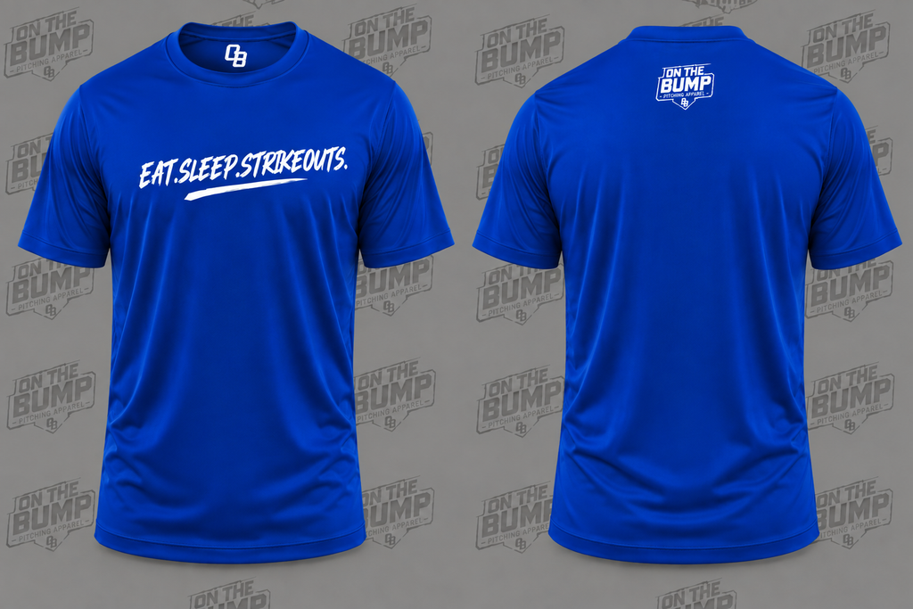 Eat. Sleep. Strikeouts. Tee